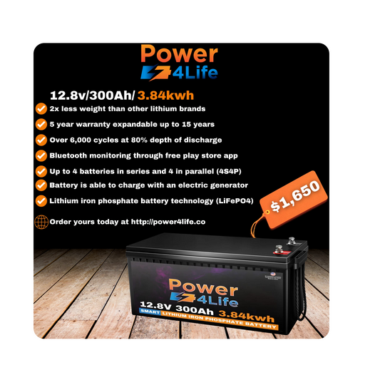 Power4Life Smart  Series 12.8v with Bluetooth monitoring and grade A cells⚡️